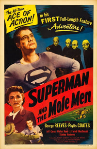 Superman and the Mole Men 1951 Movie Masterprint Poster Print.