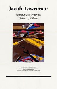 Jacob Lawrence Printings and Drawings Poster Print (18x24) featuring vibrant storytelling art.