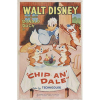 Chip an' Dale Movie Poster Print - 27x40 large format