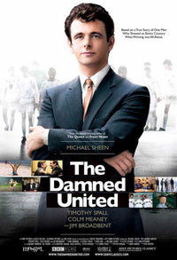 The Damned United movie poster 11x17 print showcasing football drama.