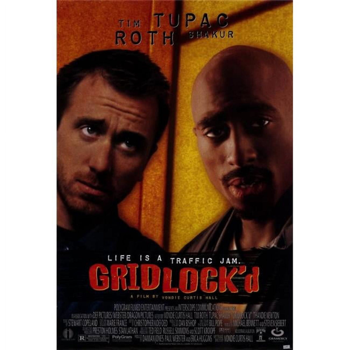 Gridlock'd Movie Poster Print in 27x40 size showcasing vibrant movie imagery.