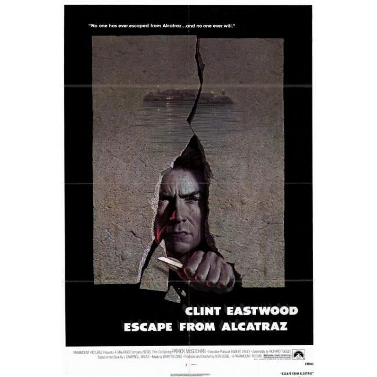 Escape from Alcatraz Movie Poster Print - 27 x 40