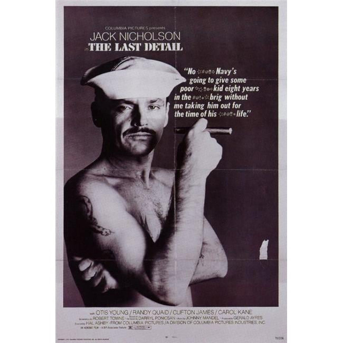 The Last Detail Movie Poster Print in 27x40 size.