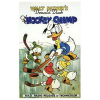 The Hockey Champ Movie Poster 11x17 print showcasing vibrant hockey action.