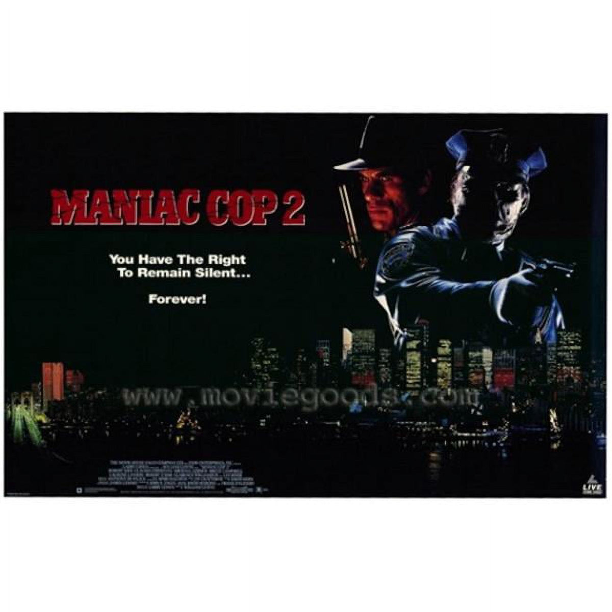 Maniac Cop 2 Movie Poster Print 27x40 wall art