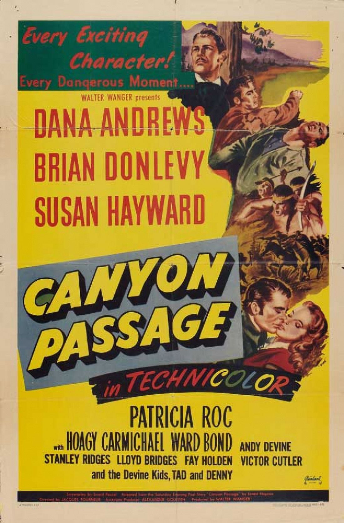Canyon Passage movie poster 11x17 print