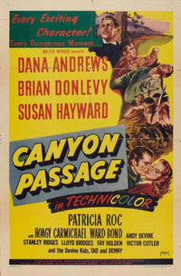 Canyon Passage movie poster 11x17 print