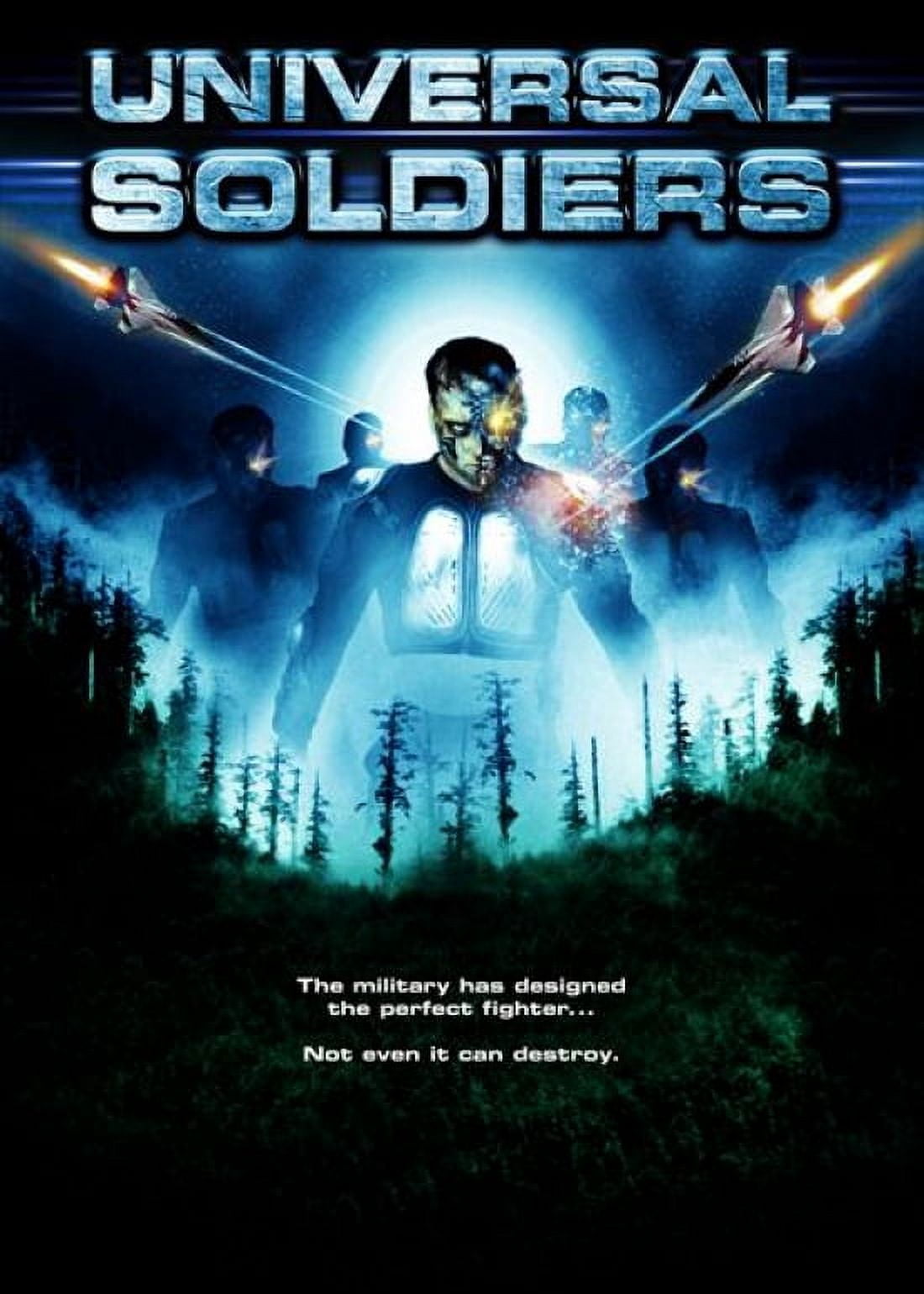 Universal Soldiers Movie Poster - 11x17 print featuring action-packed imagery.