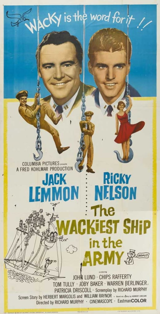 The Wackiest Ship in the Army Movie Poster 11x17
