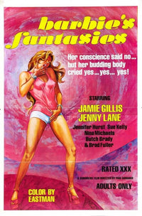 Barbie's Fantasy Movie Poster 11 x 17 print showcasing vibrant colors and whimsical design.