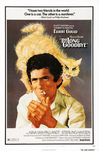 The Long Goodbye 1973 Movie Poster featuring Elliott Gould - 8x10