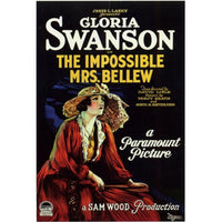 The Impossible Mrs. Bellew Movie Poster Print 27x40