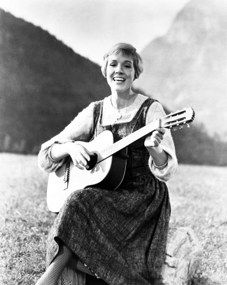 The Sound of Music photo poster print featuring Julie Andrews from the 1965 film.