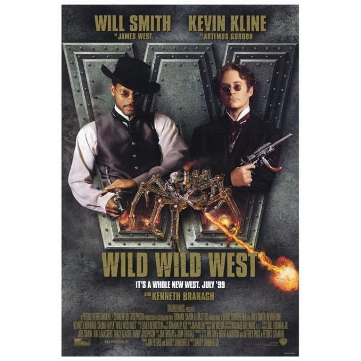 Wild Wild West Movie Poster Print - 27x40