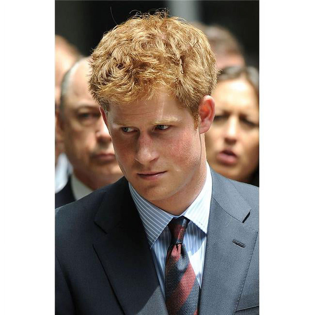 Prince Harry at official naming ceremony poster print from 2009.