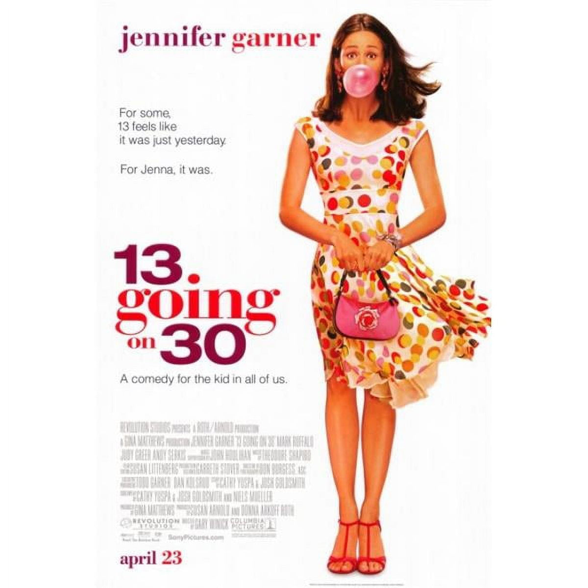 13 Going On 30 Movie Poster Print 27x40