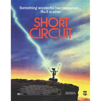 Short Circuit Movie Poster 11x17 featuring Johnny 5.