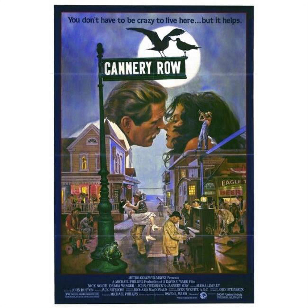 Cannery Row Movie Poster Print in 27x40 size