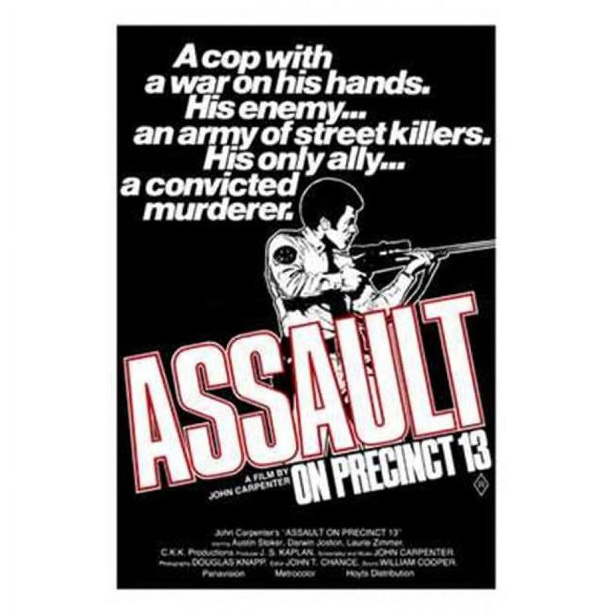 Assault on Precinct 13 Movie Poster 11x17