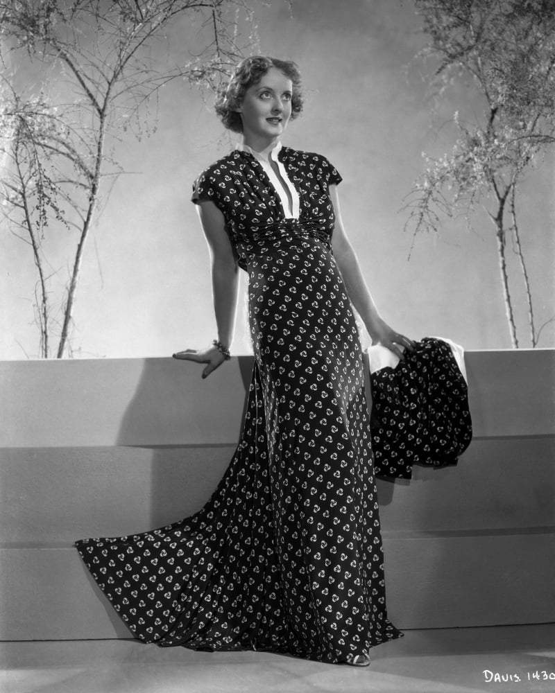 Portrait of Bette Davis classic photo print