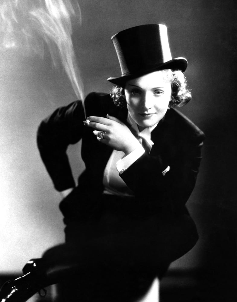 Marlene Dietrich 1930 Morocco photo print - vintage Hollywood art.