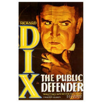 The Public Defender movie poster print in 27x40 size.