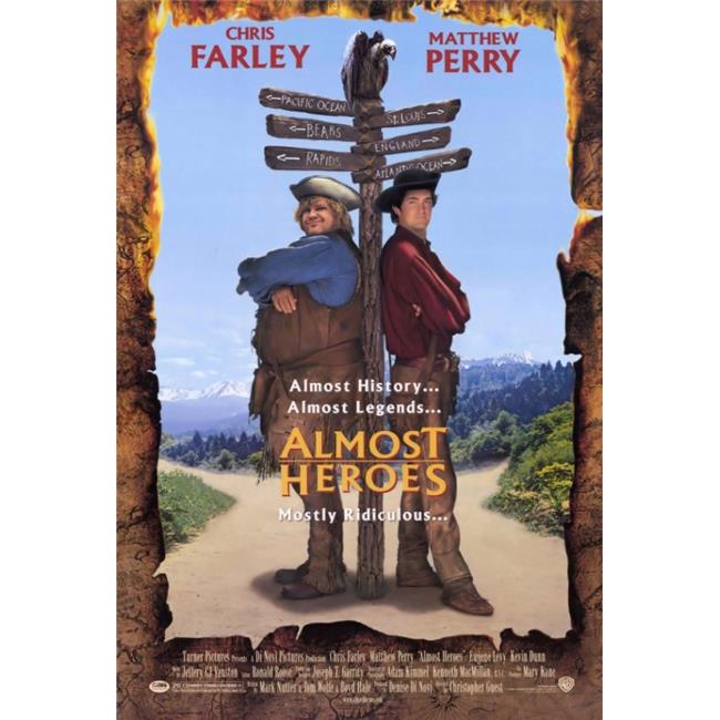 Almost Heroes Movie Poster Print 27x40 - vibrant and dynamic art.
