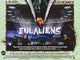 Evil Aliens Movie Poster 11x17 print featuring quirky alien design