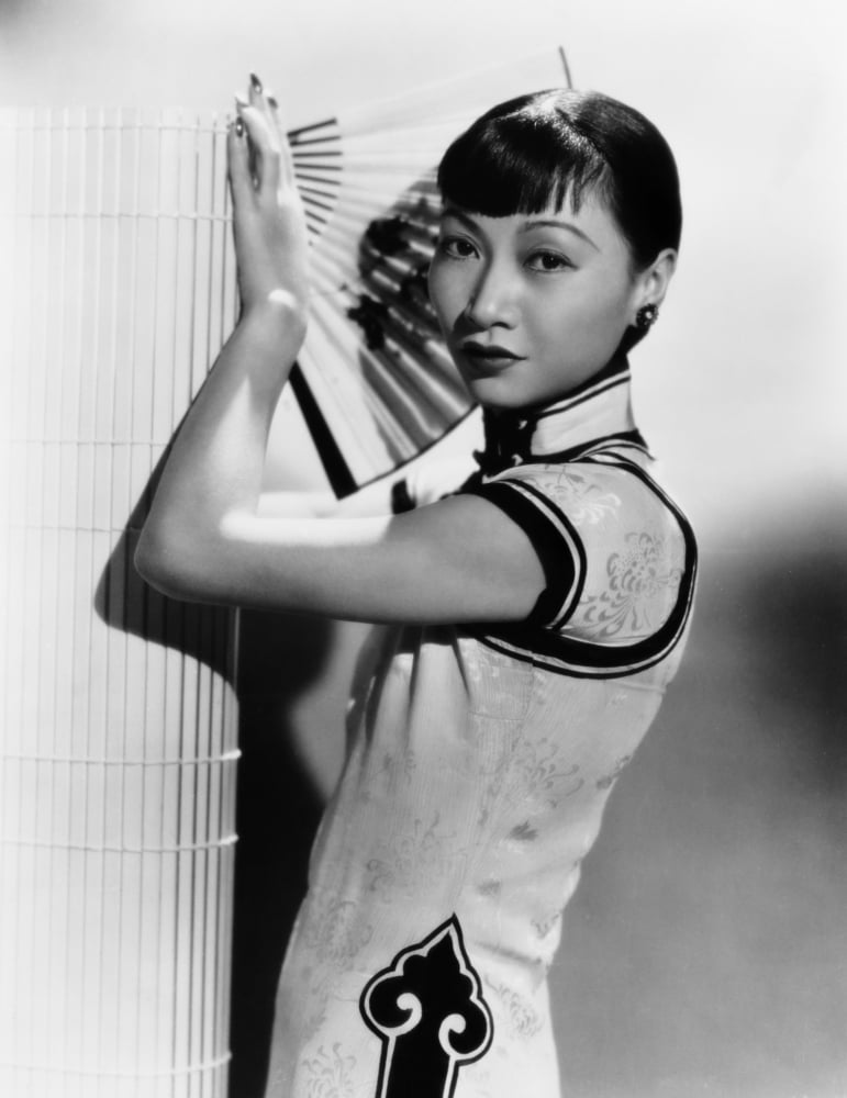 Anna May Wong vintage photo print from the 1930s, elegant and iconic.
