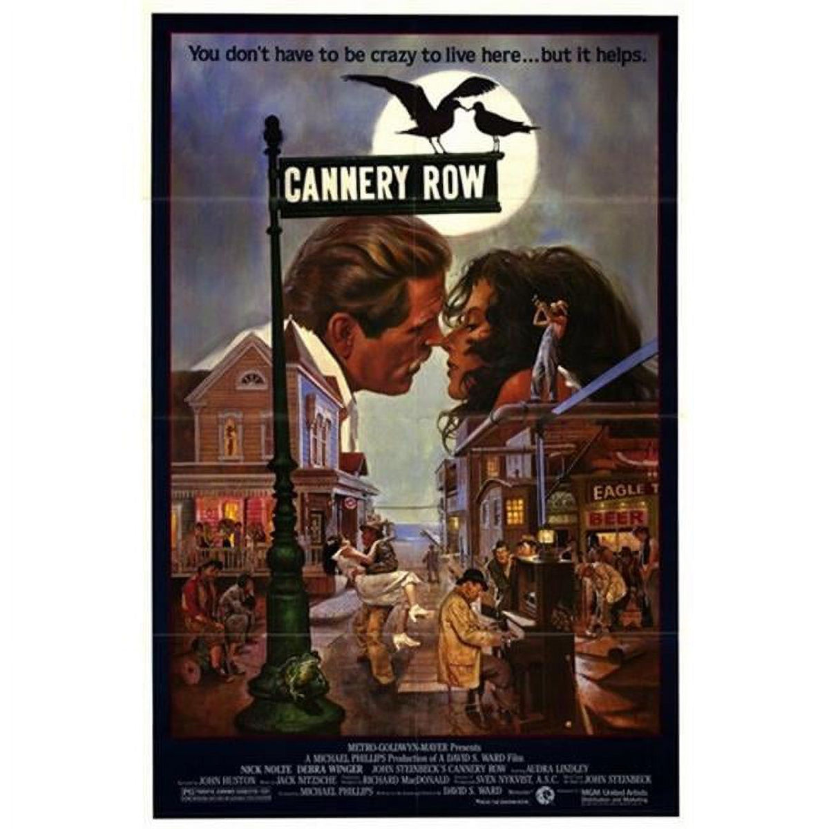 Cannery Row movie poster print in 11x17 size.