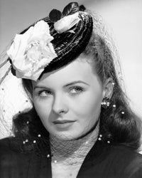 Vintage photo print of Jeanne Crain from the mid-1940s, available in multiple sizes.
