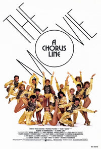 A Chorus Line Movie Poster showcasing the vibrant energy of Broadway.
