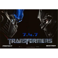 Transformers Style M Movie Poster 17x11
