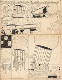 Little Nemo in Slumberland poster print by Winsor McCay featuring the quote 'I don't like this one tiny bit'