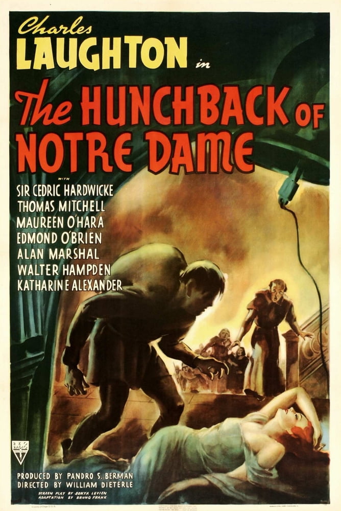 The Hunchback Of Notre Dame 1939 Movie Masterprint Poster