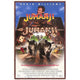 Jumanji movie poster featuring vibrant adventure scenes.