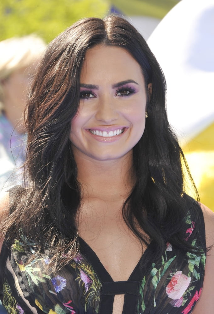 Demi Lovato at Smurfs: The Lost Village Premiere Photo Print
