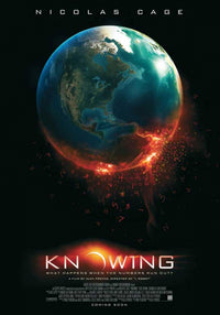 Knowing Movie Poster 11x17 print featuring suspenseful design