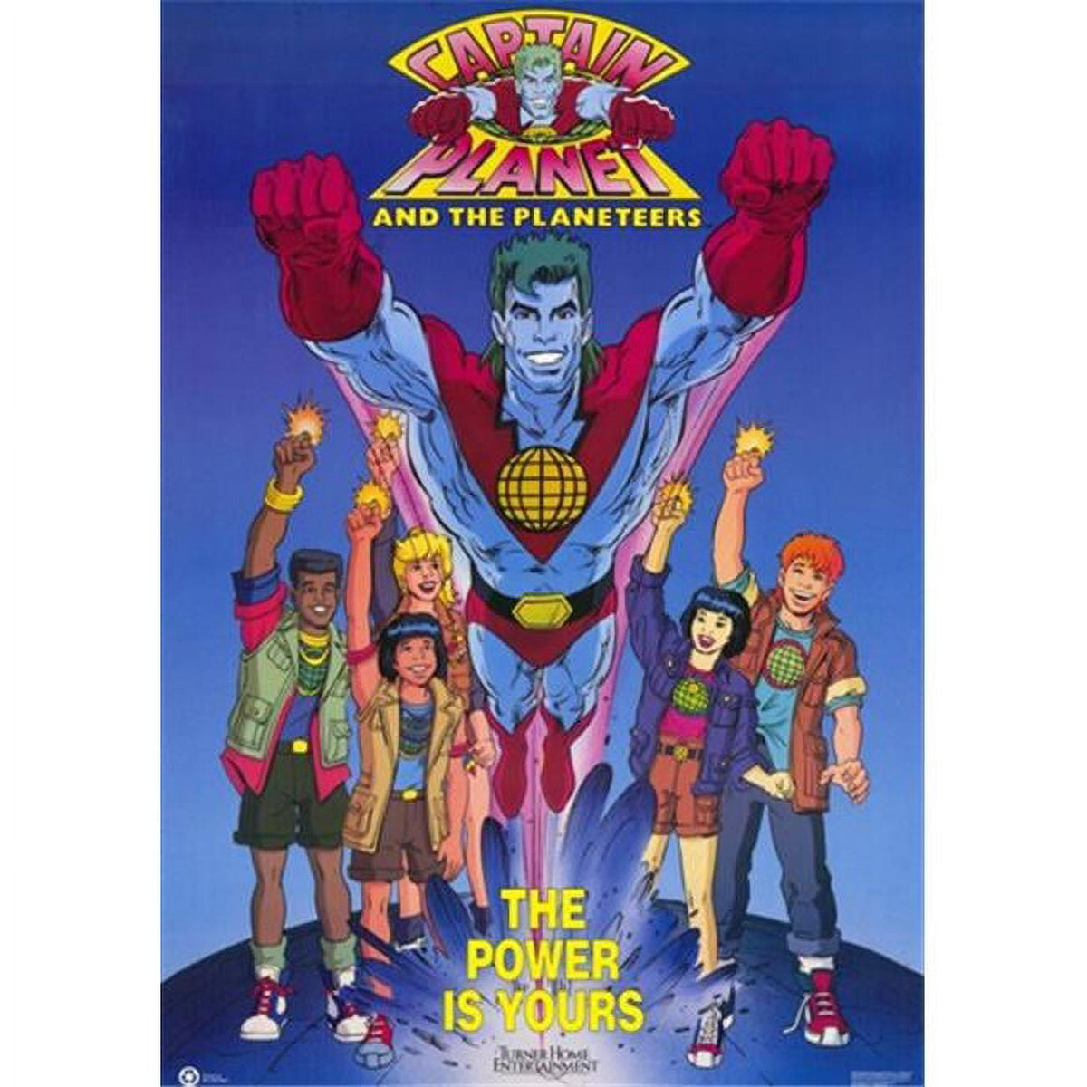 Captain Planet and the Planeteers Movie Poster 11x17