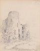 Tonbridge Castle Poster Print by James Moore, 1793 Artwork