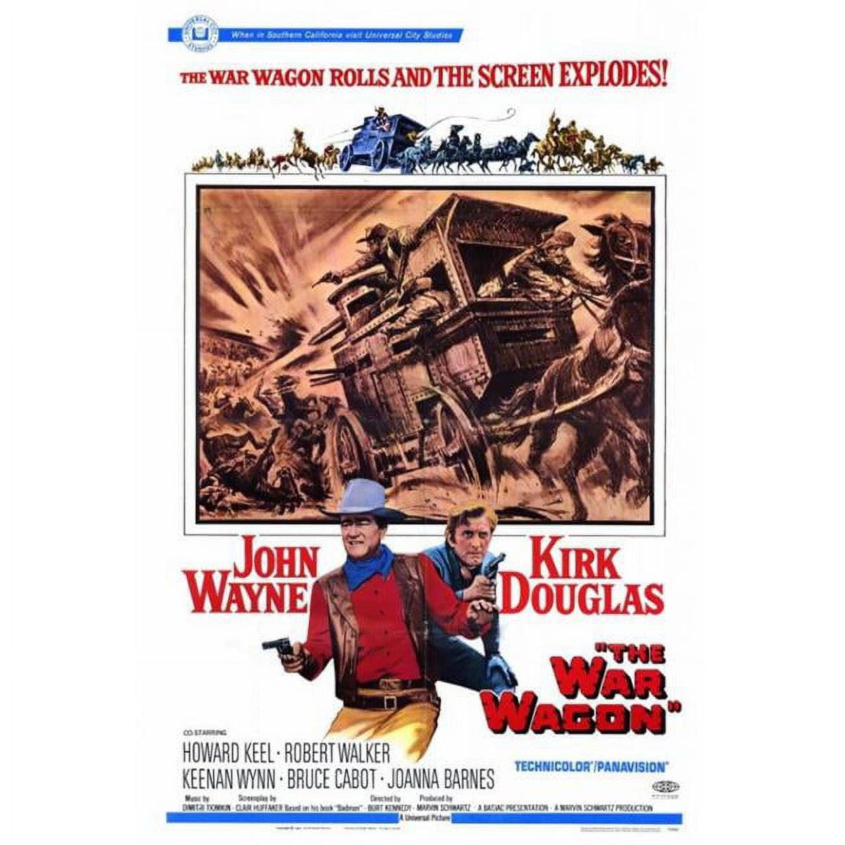 The War Wagon Movie Poster Print in 27 x 40 size
