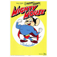 Mighty Mouse Movie Poster Print 27x40 vibrant artwork