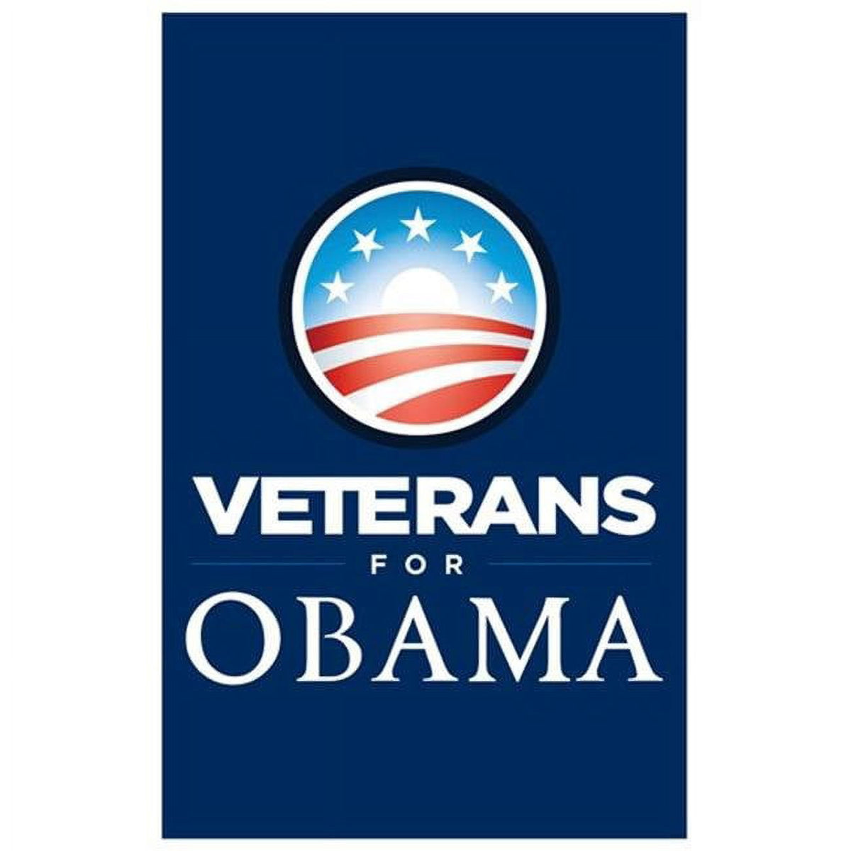 Barack Obama Veterans for Obama Campaign Poster 11x17