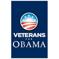 Barack Obama Veterans for Obama Campaign Poster 11x17