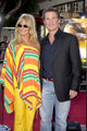 Goldie Hawn and Kurt Russell at Dreamer premiere photo print