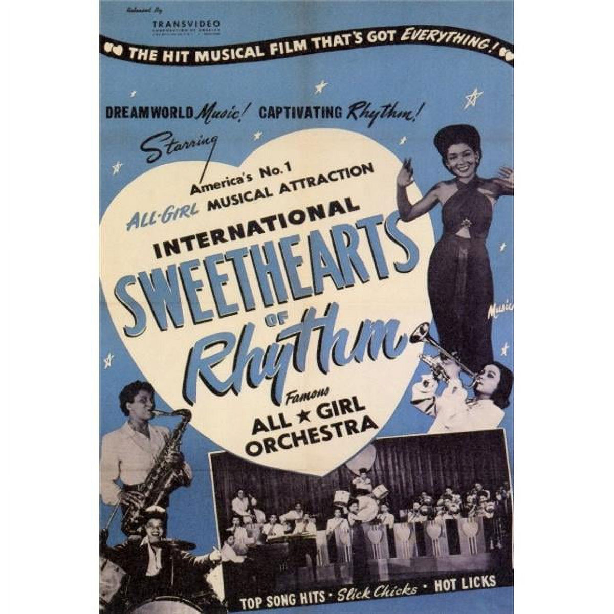 International Sweethearts of Rhythm Movie Poster Print 27x40