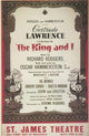 The King and I Broadway movie poster 11x17 print