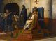 The Judgment of Pope Formosus art print by Jean-Paul Laurens, 1870.
