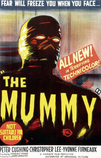 The Mummy 1959 Australian One Sheet Movie Poster Print