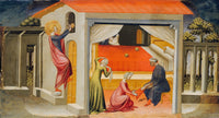 Saint Nicholas Providing Dowries Poster Print by Bicci Di Lorenzo